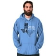 thumbnail image 1 of Texas Slang Funny State Shape TX Hoodie Sweatshirt Women Men Brisco Brands M, 1 of 6
