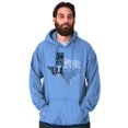 thumbnail image 1 of Texas Slang Funny State Shape TX Hoodie Sweatshirt Women Men Brisco Brands S, 1 of 6
