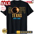 Texas Solar Eclipse 2024 Totality April 8 Men Women Kids TShirt