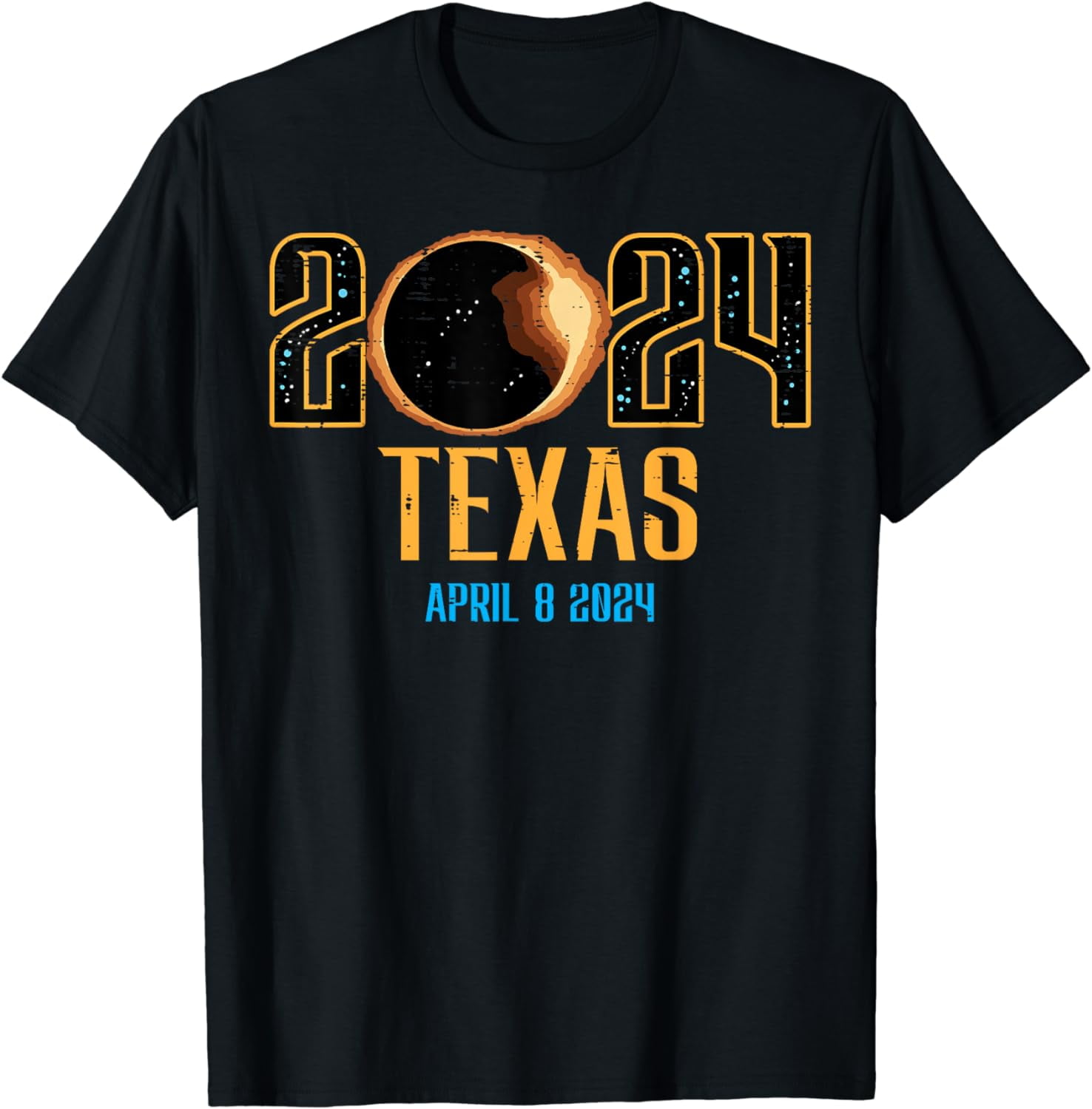 Texas Solar Eclipse 2024 Totality April 8 Men Women Kids TShirt