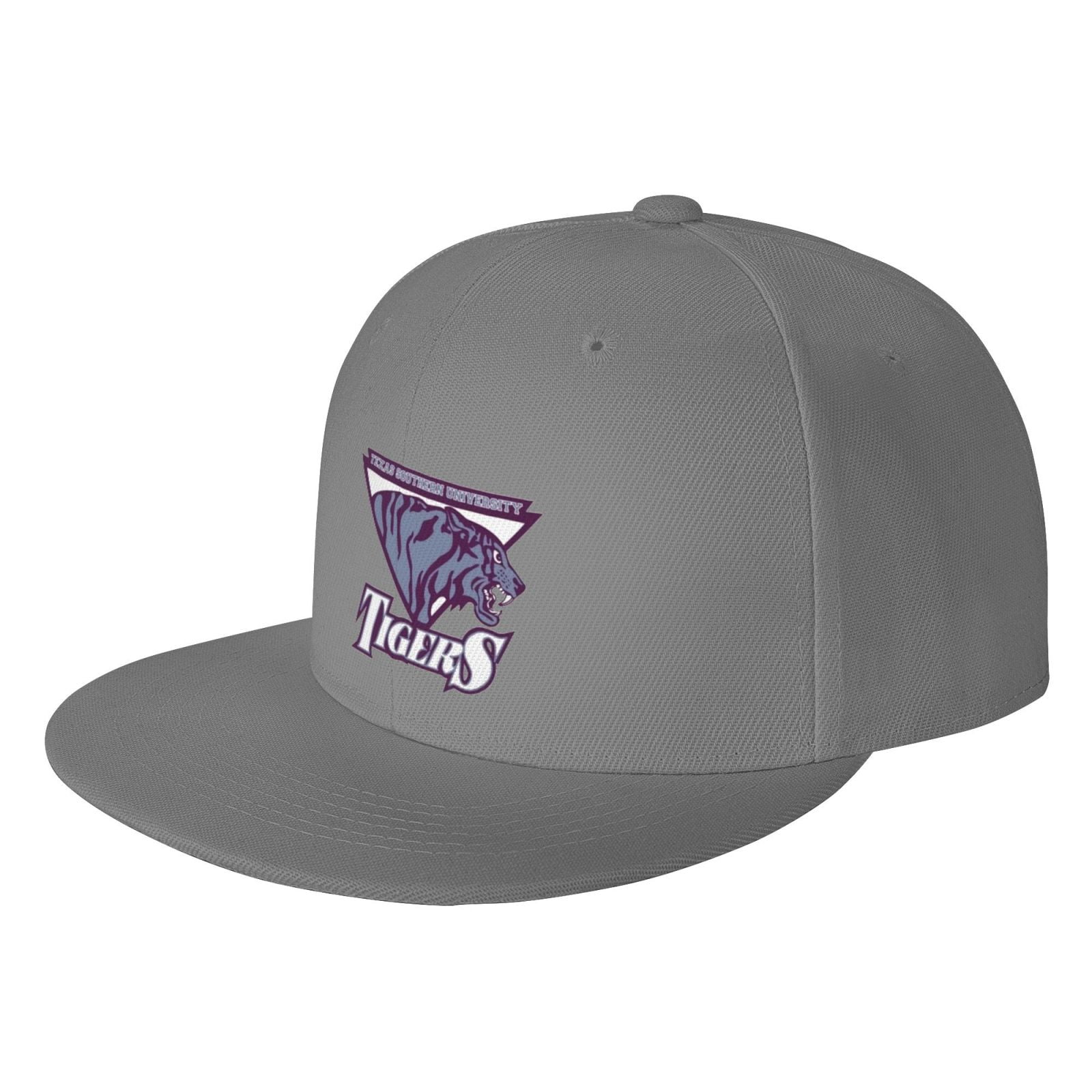 Texas Southern University Hats For Men Flat Bill Fitted Caps Hiphop Rap Adjustable Baseball Trucker Dad Hat