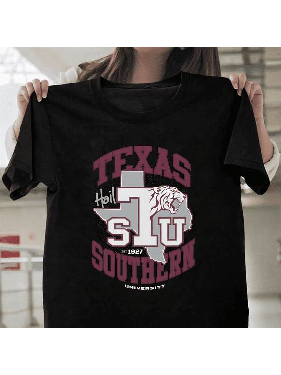 Texas Southern University TSU HBCU Tigers Pride Unisex T-Shirt, up to size 3XL.