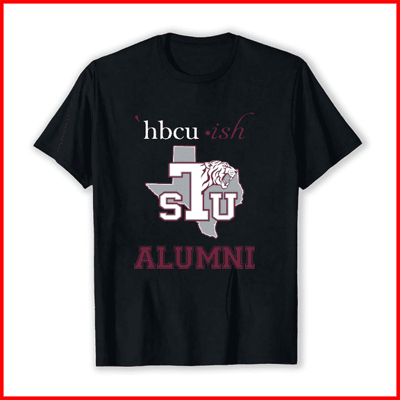 Texas Southern University Tigers TSU College HBCU School Alumni Unisex T-Shirt V80365, up to Size 5XL