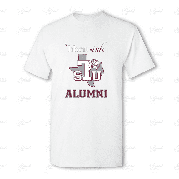 Texas Southern University Tigers, TSU College School Alumni Pride Unisex Tee V80365, for men & women, up to size 5XL