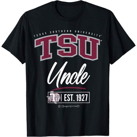 Texas Southern University Tsu-Hou Hbcu Uncle T-Shirt , Vintage T-Shirt