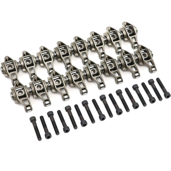 Texas Speed TSP 1.72:1 Steel Roller LS Rocker Arms | Fits Rectangle-Port LS 6.0L 6.2L Engines | LS3 L99 L76 LSA L92 L96 LY6 Applications