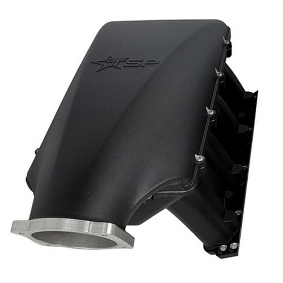 Texas Speed TSP Black Titan LR-T Long Runner Cast Intake Manifold (no port injection) for 2014+ LT1 LT4 L83 L86 L87 L84 L82 L8T 5.3 6.2 TSP