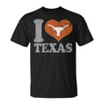 thumbnail image 1 of Texas Sports Fan Football Gear Graphic Tee Unisex Adult Cotton Shirt for Men Women and Youth Casual Wear Gift, Size S, Color Black, 1 of 3
