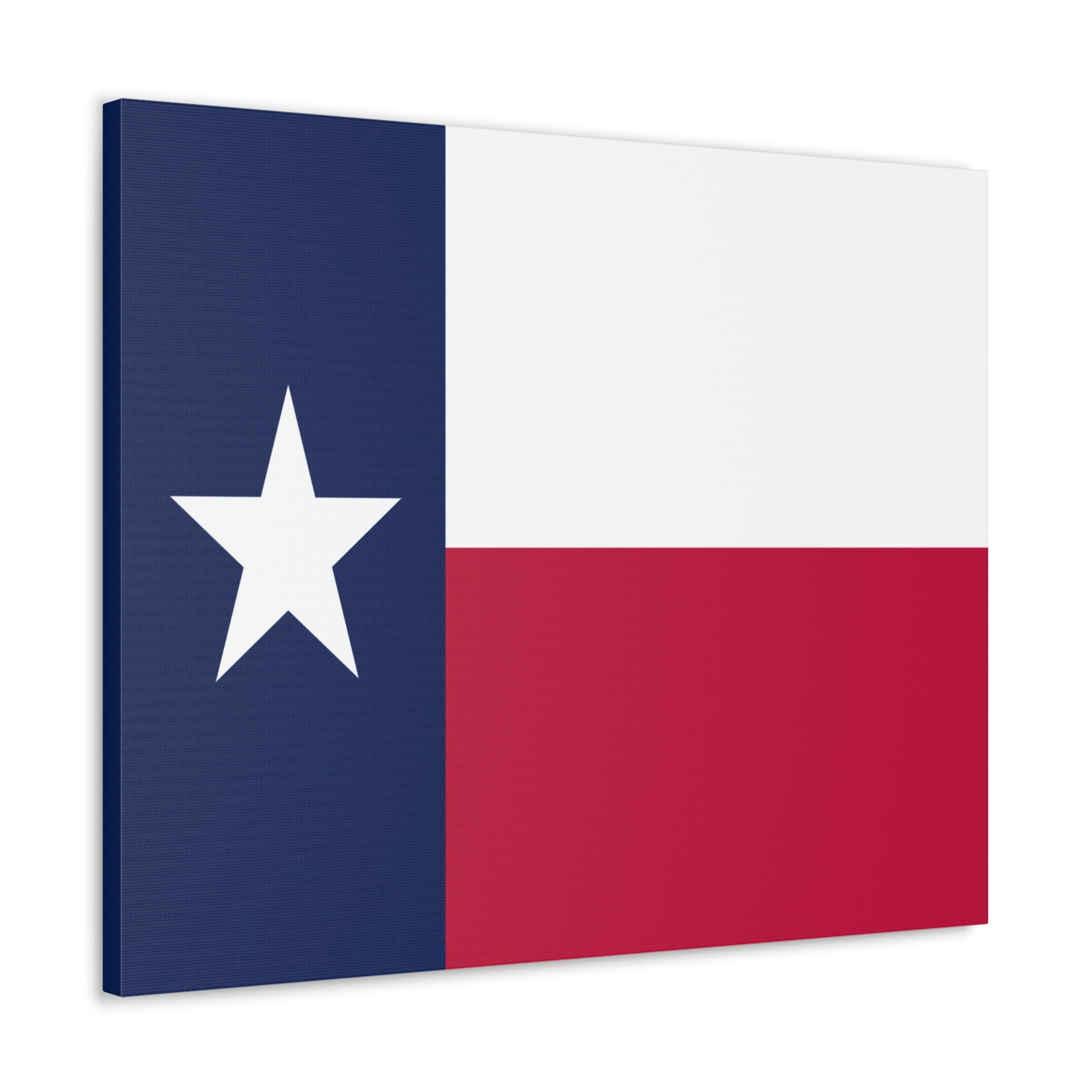 Texas State Flag Canvas Vibrant Wall Art Unframed Home Decor