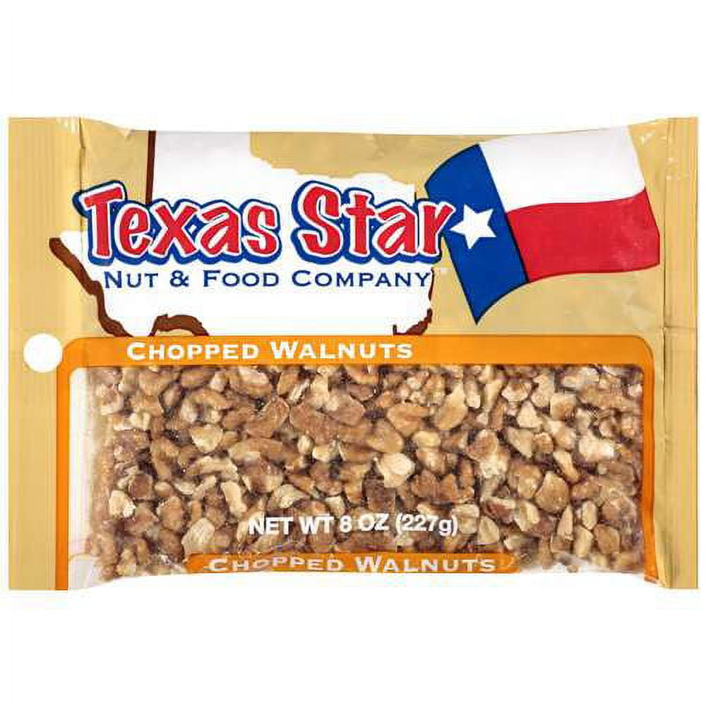 Texas Star Chopped Walnuts, 8 oz