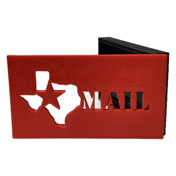 Texas Star Mailbox Flag | Weatherproof & Easy Install for Brick Mailboxes