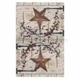 thumbnail image 1 of Texas Star Vintage 1 Pack Kitchen Towel, Water Absorbent Dish Towel, Brown Retro Berry Beige Wooden Decorative Hand Towels - Quick Drying Cloth for Cooking Baking, 18x28 Inch, 1 of 8