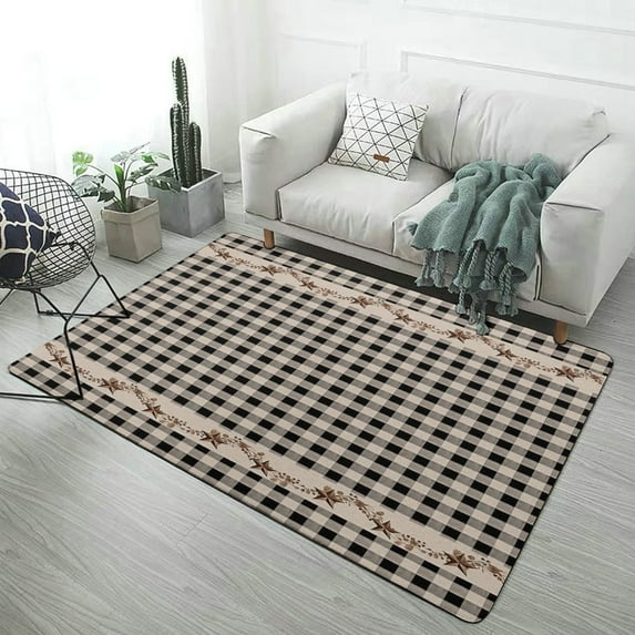 Texas Star Western Area Rugs Carpet Suitable for Living Room Kitchen Bedroom Laundry Room Home Decorations