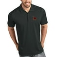 thumbnail image 1 of Texas State Bobcats Antigua Tribute Polo - Charcoal, 1 of 1