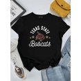 thumbnail image 1 of Texas State Bobcats College Spirit Sports Pride Graphic Unisex T-Shirt, S-5XL, 1 of 2