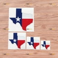 thumbnail image 1 of Texas State Flag Map Vinyl Decal Sticker - 4 Pack Reflective, 2 Inches, 3 Inches, 4 Inches, 6 Inches - for Car Boat Laptop Cup Phone 03290A, 1 of 8