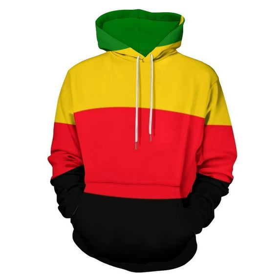 Texas State Flag Men's Women Vintage 3D Hooded Sweatshirt - All-Season Loose Fit Streetwear