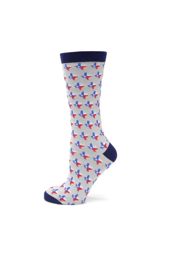 Texas State Gray Sock