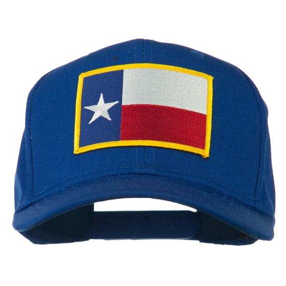 Texas State High Profile Patch Cap - Royal OSFM