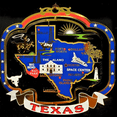 thumbnail image 1 of Texas State Landmarks Multicolored Brass Ornament, 1 of 7