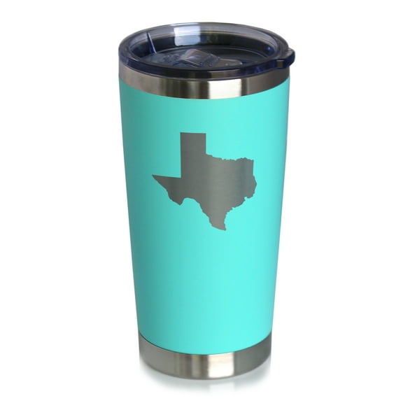Bevvee Insulated Travel Tumbler 20 oz State Of Texas Texas Enthusiast Gifts Tumblers