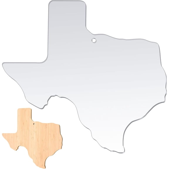 Texas State Shaped Charcuterie Board Template Acrylic Router Template Cutting Board for Woodworking Gift for Texas Lovers Home Decor Kitchen Use