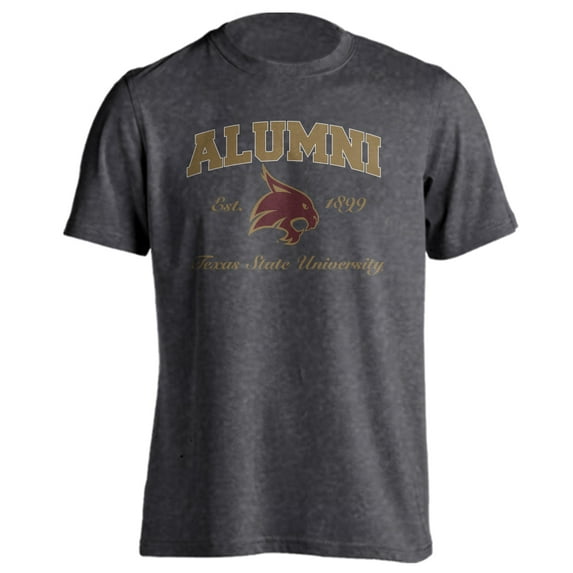 Texas State University Bobcats Alumni Proud Graduate Short Sleeve T-Shirt
