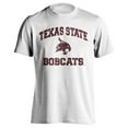 thumbnail image 1 of Texas State University Bobcats TXST Distressed Retro Short Sleeve T-Shirt, 1 of 4