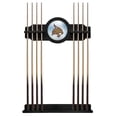thumbnail image 1 of Texas State University Solid Wood Cue Rack with a Black Finish, 1 of 4