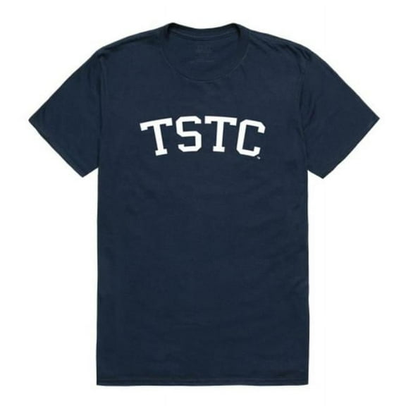 Texas State University Technical Arch T-Shirt, Navy - Extra Large