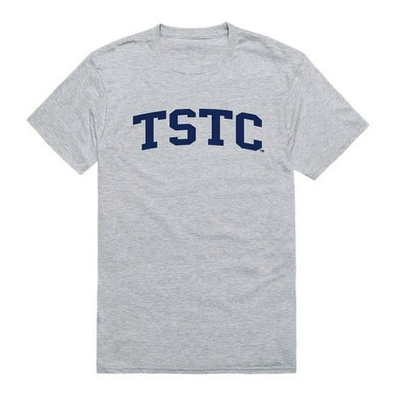 Texas State University Technical Game Day T-Shirt, Heather Grey - Medium