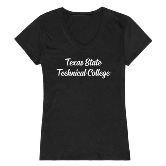 Texas State University Technical Script T-Shirt, Black - Large