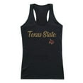 thumbnail image 1 of Texas State University Womens Script Tank Top, Black - Large, 1 of 1