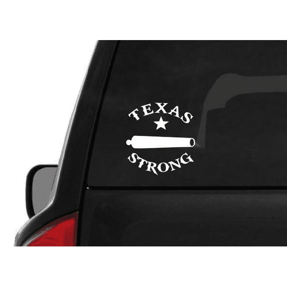 Texas Strong Cannon (T21) Dallas Support Vinyl Decal Sticker Car/Truck Laptop/Netbook Window