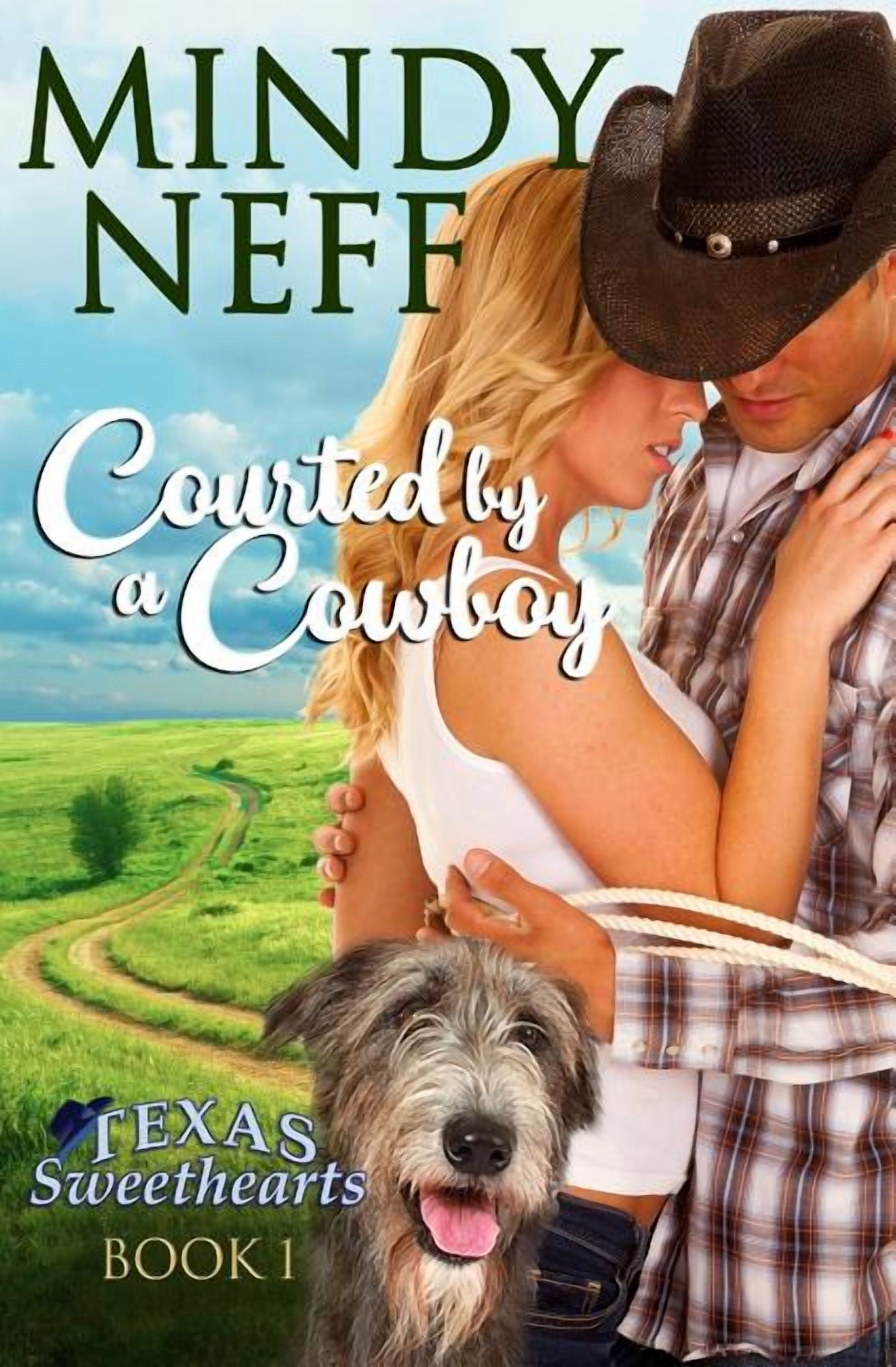 Texas Sweethearts Courted by a Cowboy: Small Town Contemporary Romance, Book 1, (Paperback)