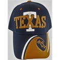 thumbnail image 1 of Texas T Wave Pattern Adjustable Baseball Cap (Navy), 1 of 3