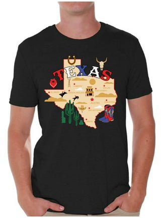 Men's Fanatics Branded Red Texas Rangers Hometown Logo T-Shirt