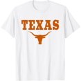 thumbnail image 1 of Texas TX American Bull United States Font T-Shirt, 1 of 3
