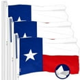 thumbnail image 1 of Texas TX State Flag 2x3FT 3-Pack Embroidered Polyester By G128, 1 of 8