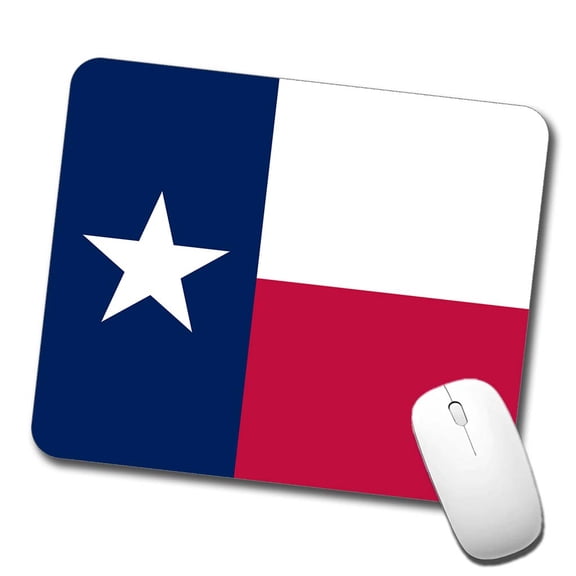 Texas TX State Flag Mouse Pad Low Profile Gaming Mat