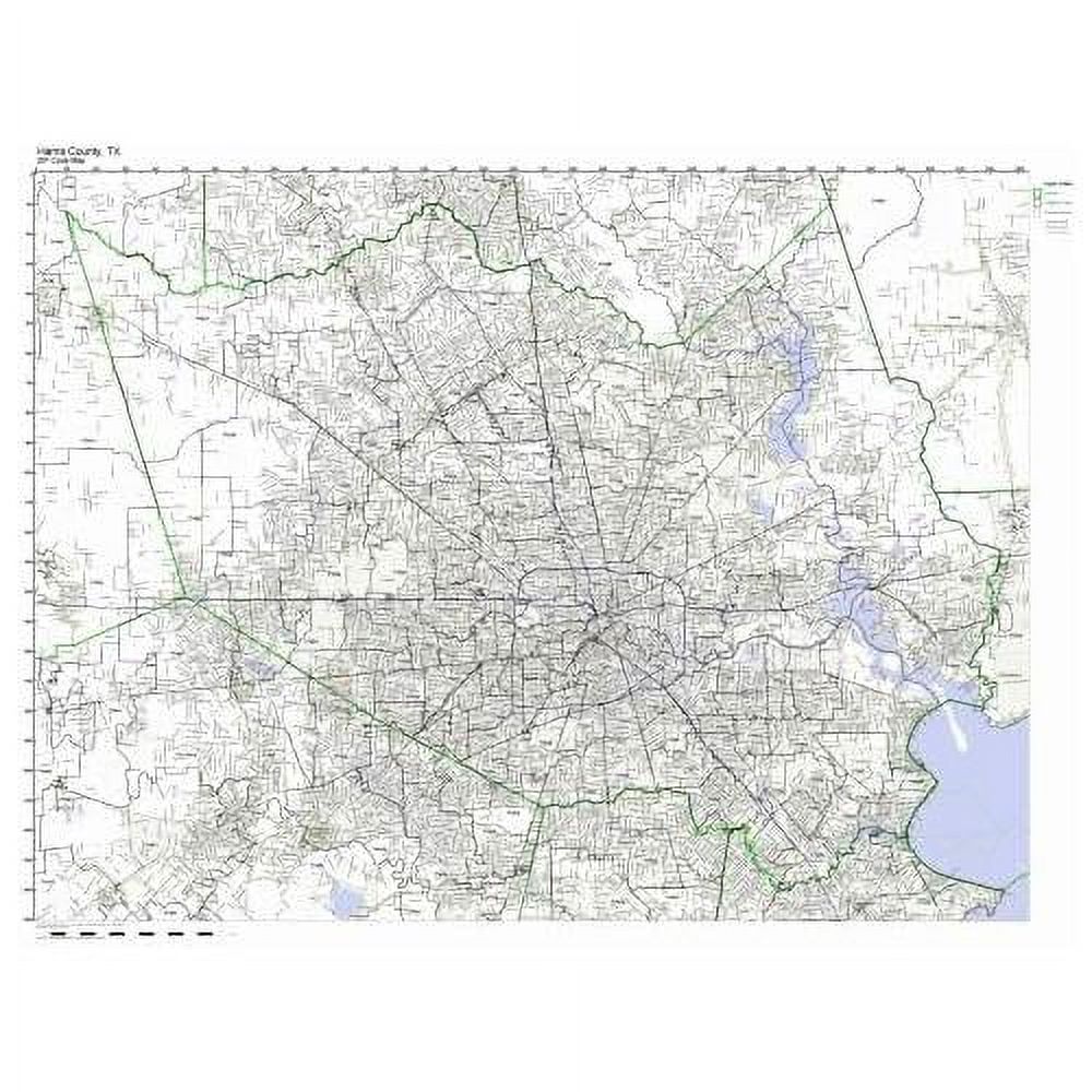 Texas TX ZIP Code Map Not Laminated Walmart texas-tx-zip-code-map-not-laminated-walmart