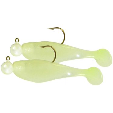 Texas Tackle Double Shad Fishing Lure - 2 Size Jigging Bait - Walmart.com