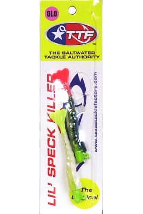 Speck Killer Softbait, Firetiger Bone/ Chartreuse