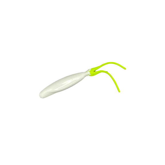 Texas Tackle Factory Texas Trout Killer Glow and Chartreuse. 5" Length 6 per pack