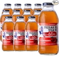 thumbnail image 1 of Texas Tea SLIM Poteet Strawberry White Tea – Zero Calories, Reduced Sugar Organic White Tea with Real Texas Strawberries, Small-Batch Brewed, 12-Pack 16oz Glass Bottles, 1 of 1