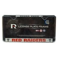 thumbnail image 1 of Texas-Tech Raider's Chrome Metal License Plate Frame, 1 of 5
