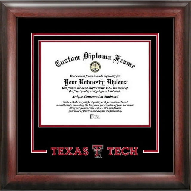 Texas Tech Red Raiders 11" x 14" Spirit Diploma Frame