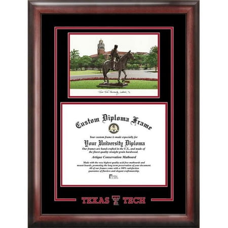 Texas Tech Red Raiders 11" x 14" Spirit Graduate Diploma Frame