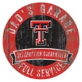 thumbnail image 1 of Texas Tech Red Raiders 12" x 12" Dad's Garage Sign, 1 of 7