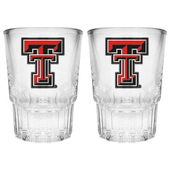 Texas Tech Red Raiders 2-Piece Prism Shot Glass Set